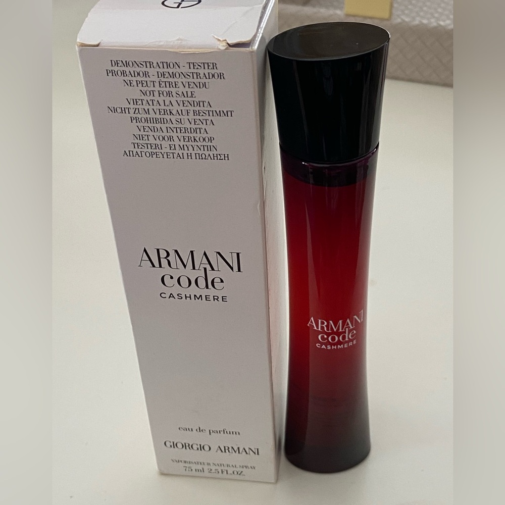 Giorgio Armani Code Cashmere Purple Bottle - Discontinued